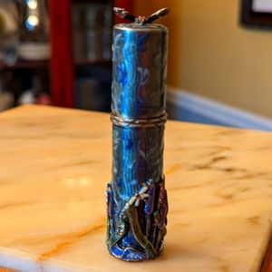 Jay Strongwater Enameled Dragonfly Perfume Atomizer